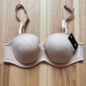 NWT Wacoal Nude Removable Strapless Bra in Size 36B